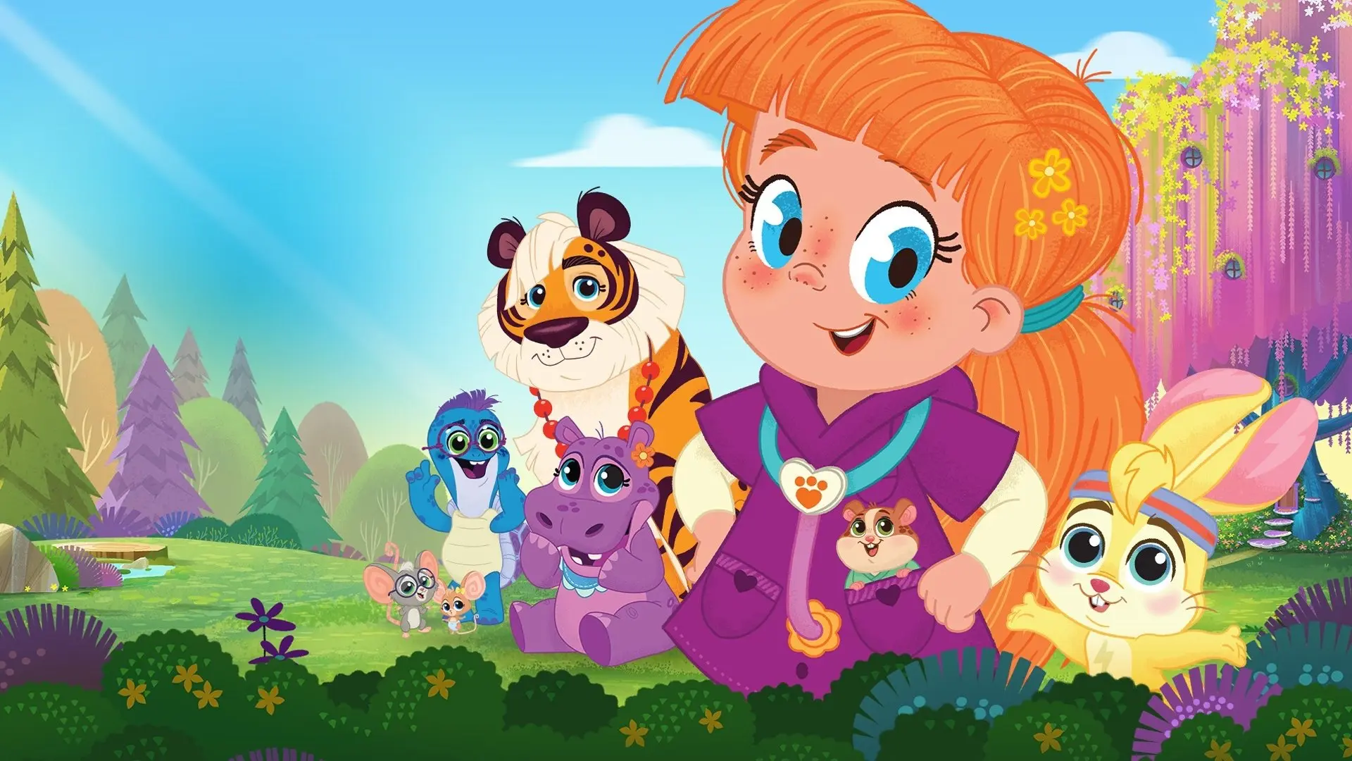 Vida the Vet backdrop