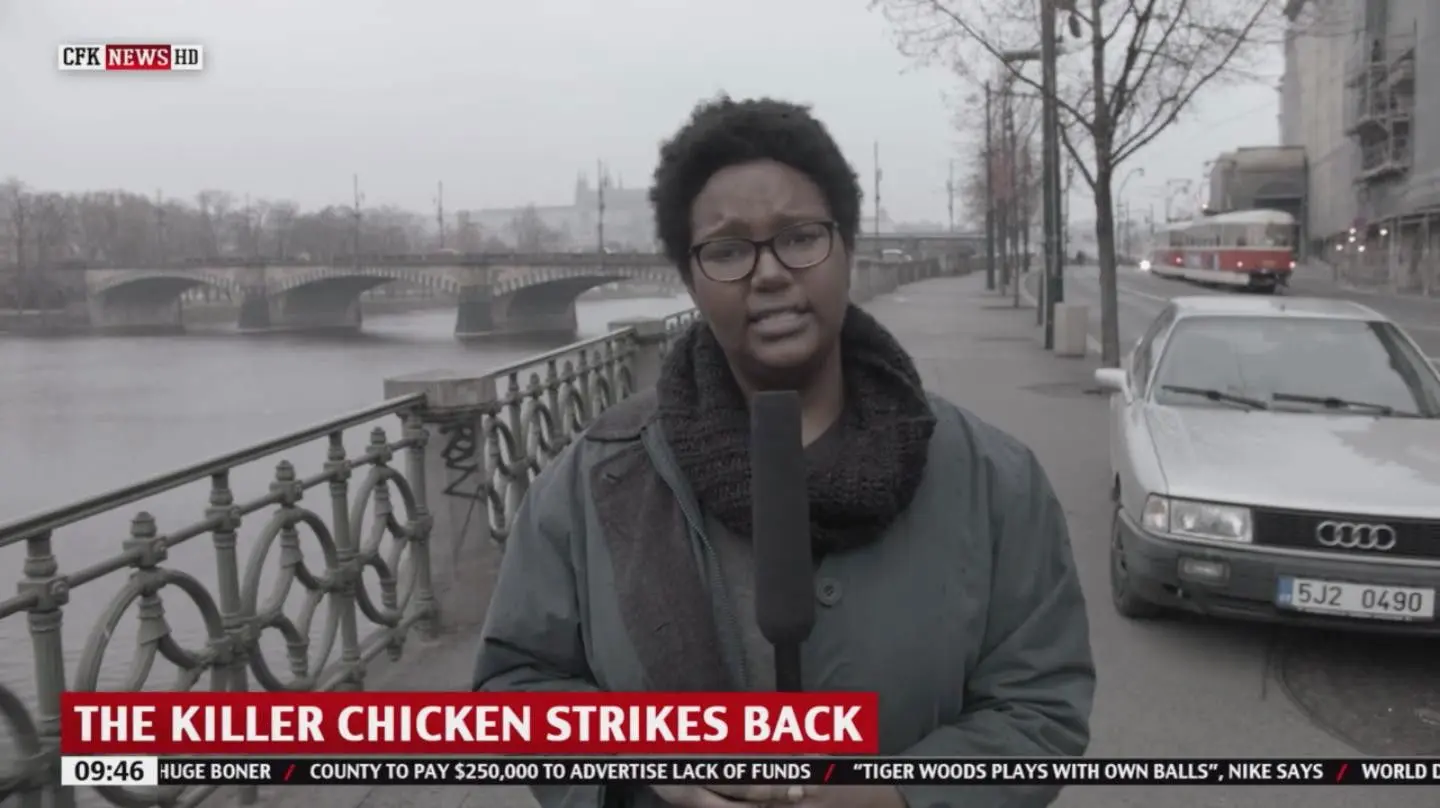 The Chicken backdrop