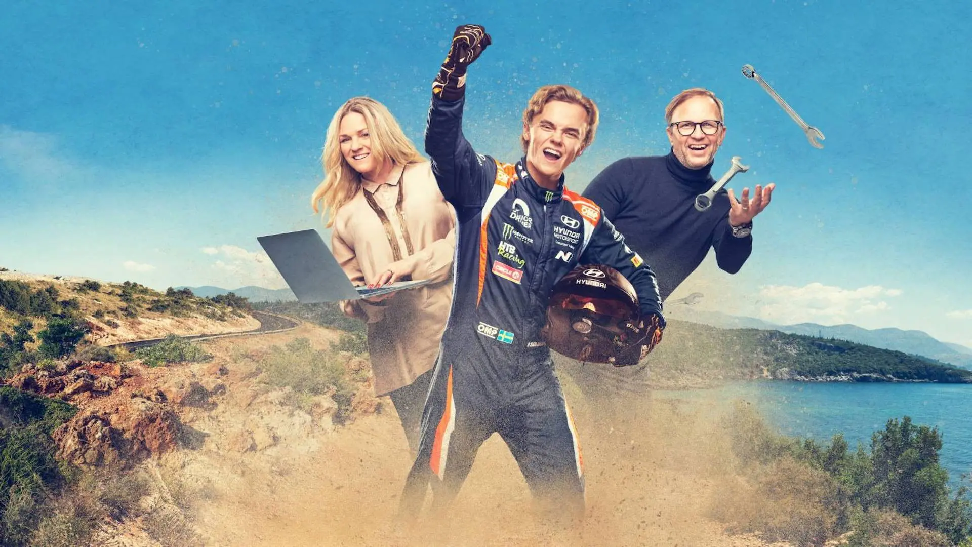 Team Solberg backdrop