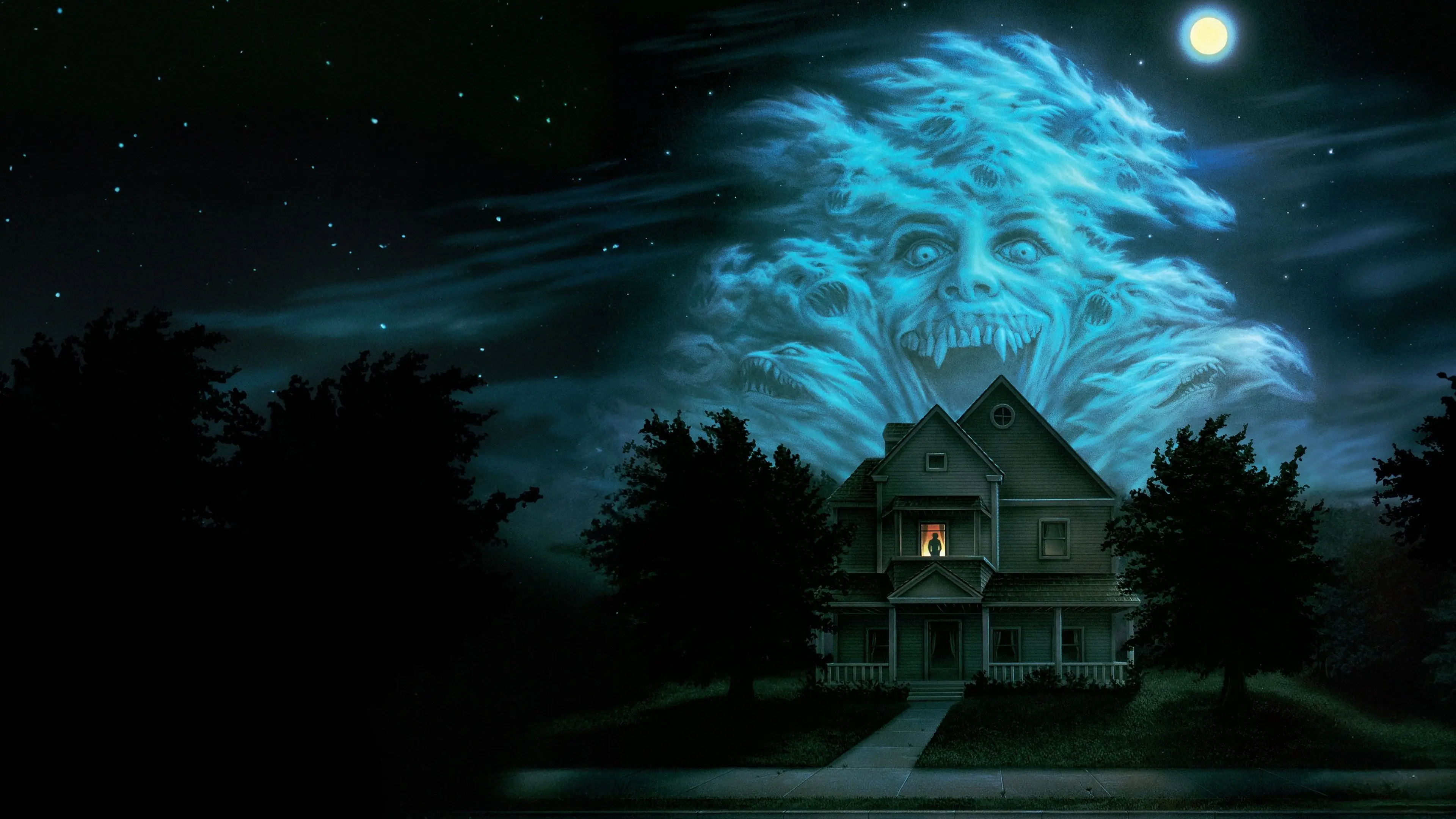 Fright Night backdrop