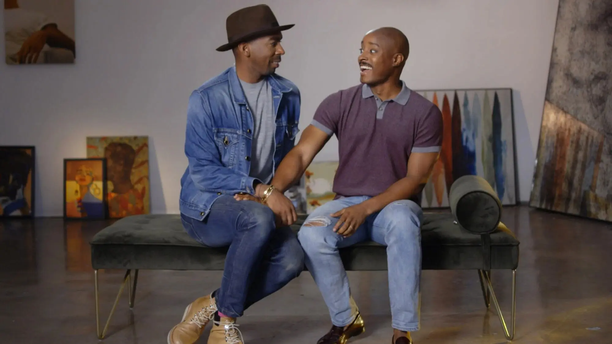 Styling Hollywood backdrop