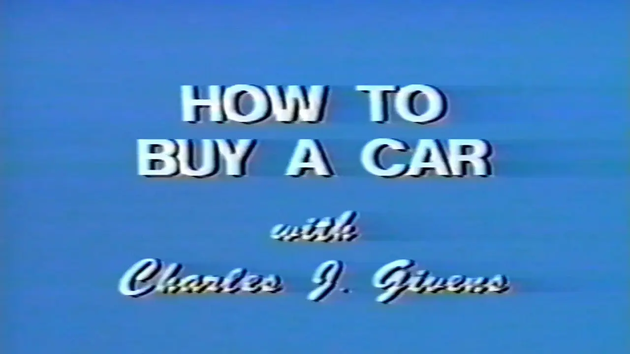How to Buy a Car With Charles J. Givens backdrop