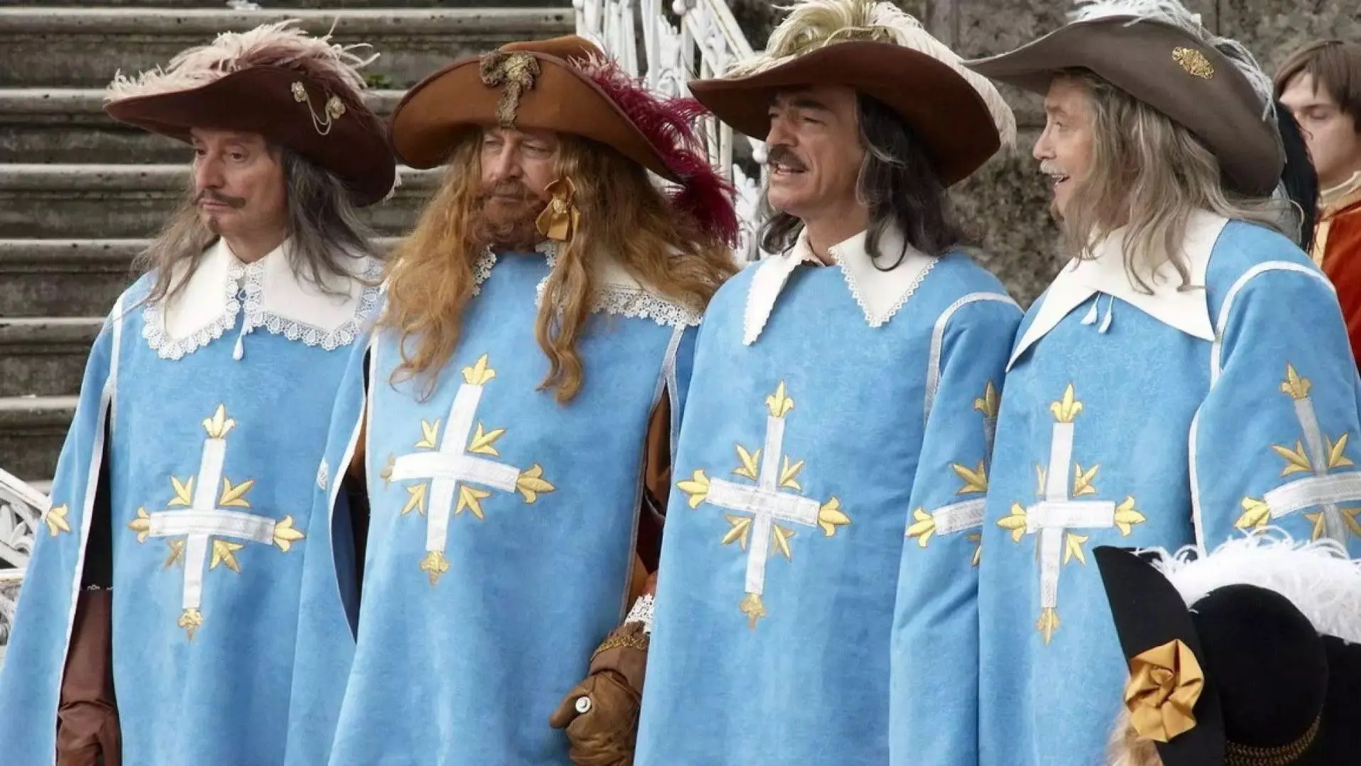 The Return of Musketeers or the Treasure of Cardinal Mazarini backdrop