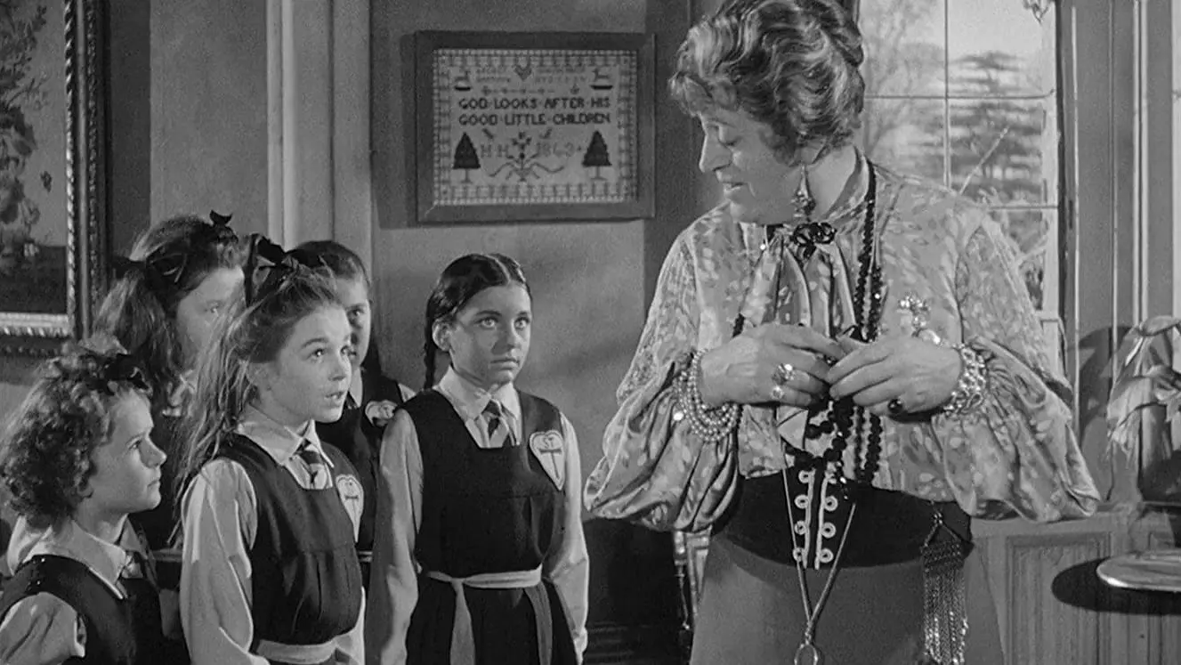 The Belles of St Trinian's backdrop