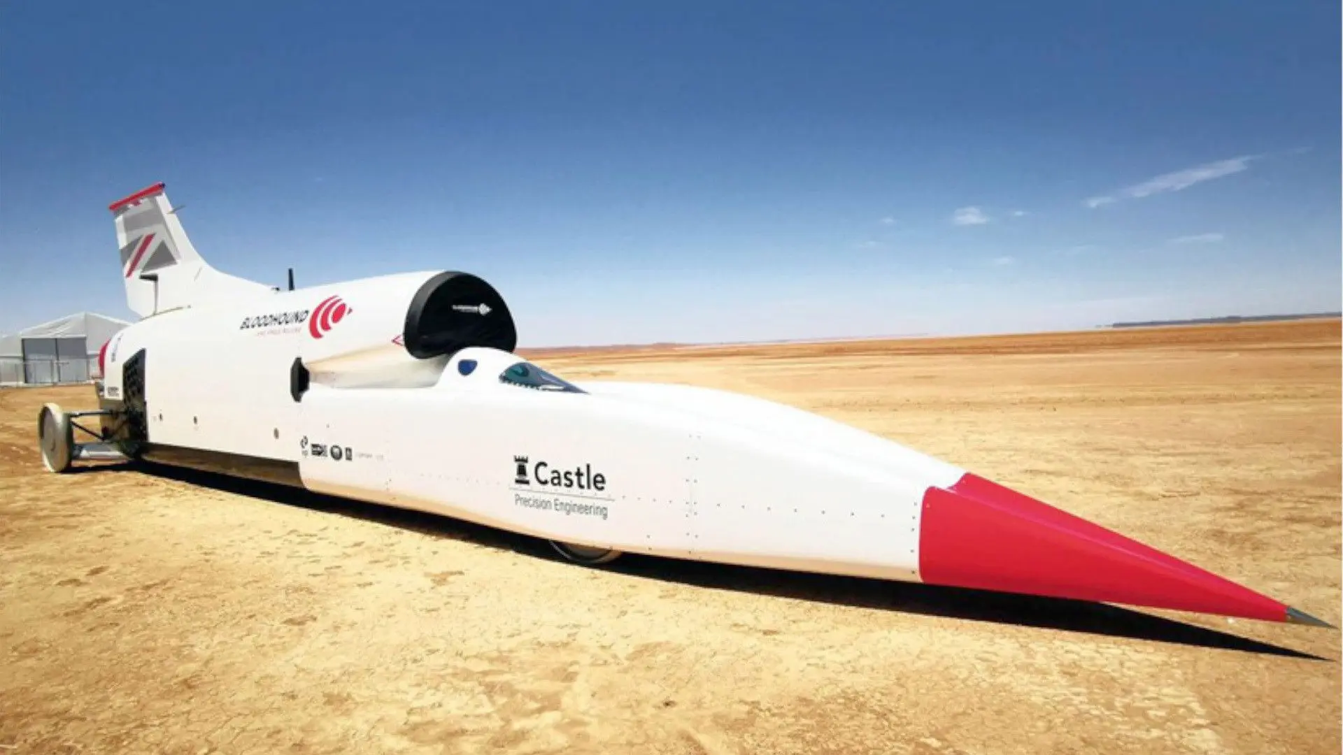 Building the World's Fastest Car backdrop