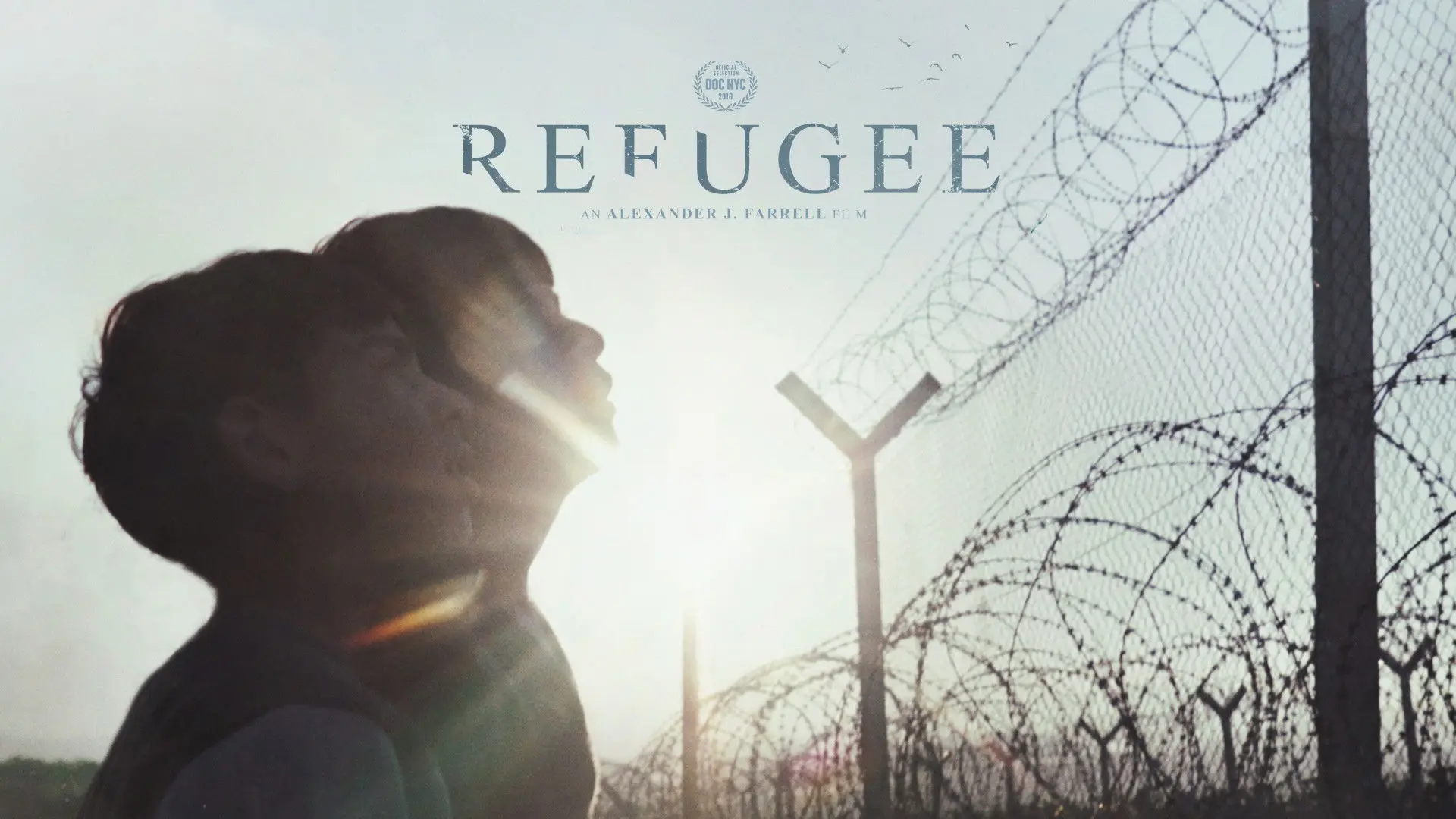 Refugee backdrop