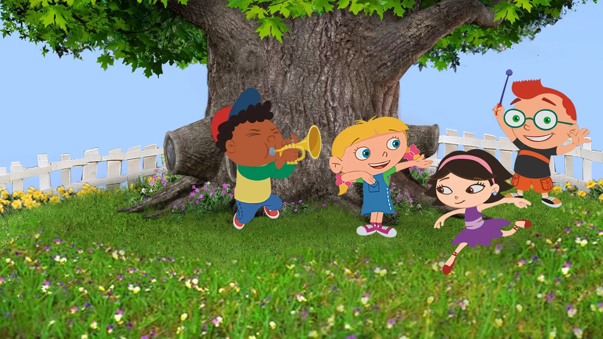 Little Einsteins backdrop