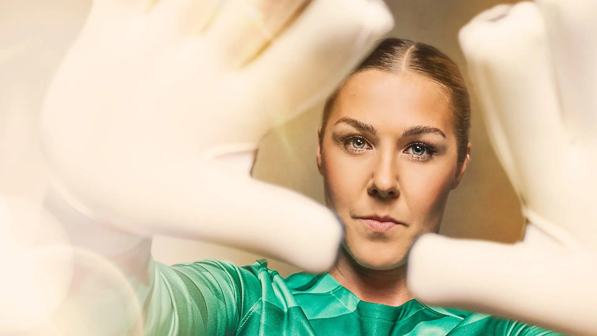 Mary Earps: Queen of Stops backdrop