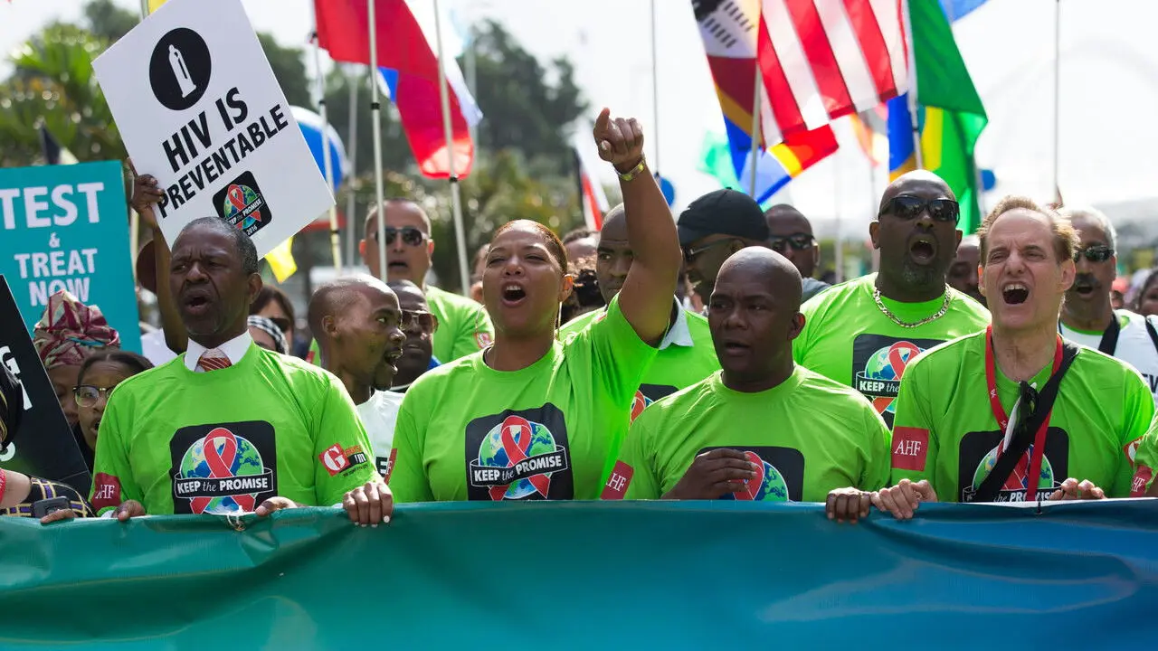 Keeping the Promise: AHF 30 Years Documentary backdrop