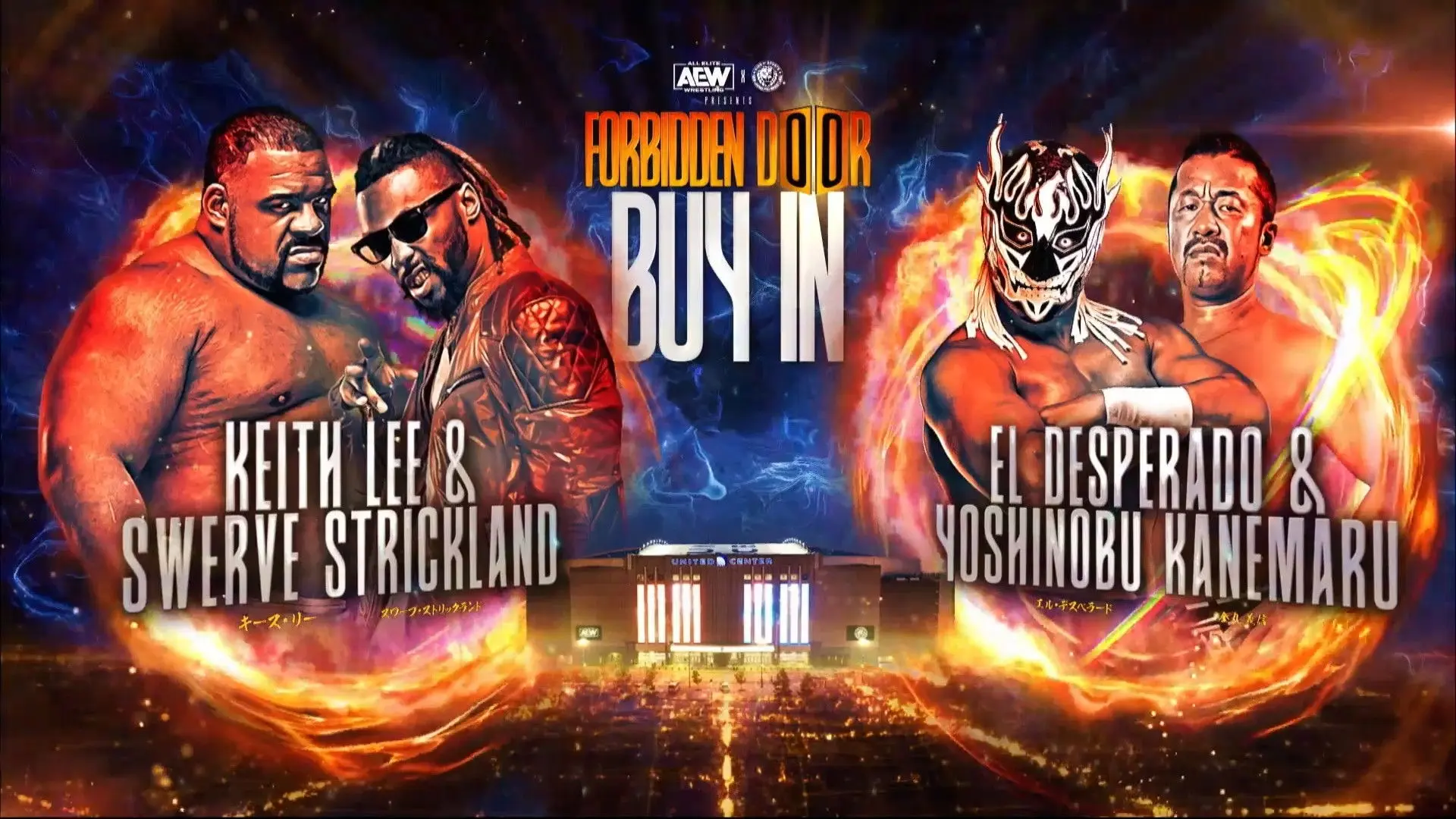 AEW x NJPW Presents Forbidden Door 2022: The Buy-In backdrop