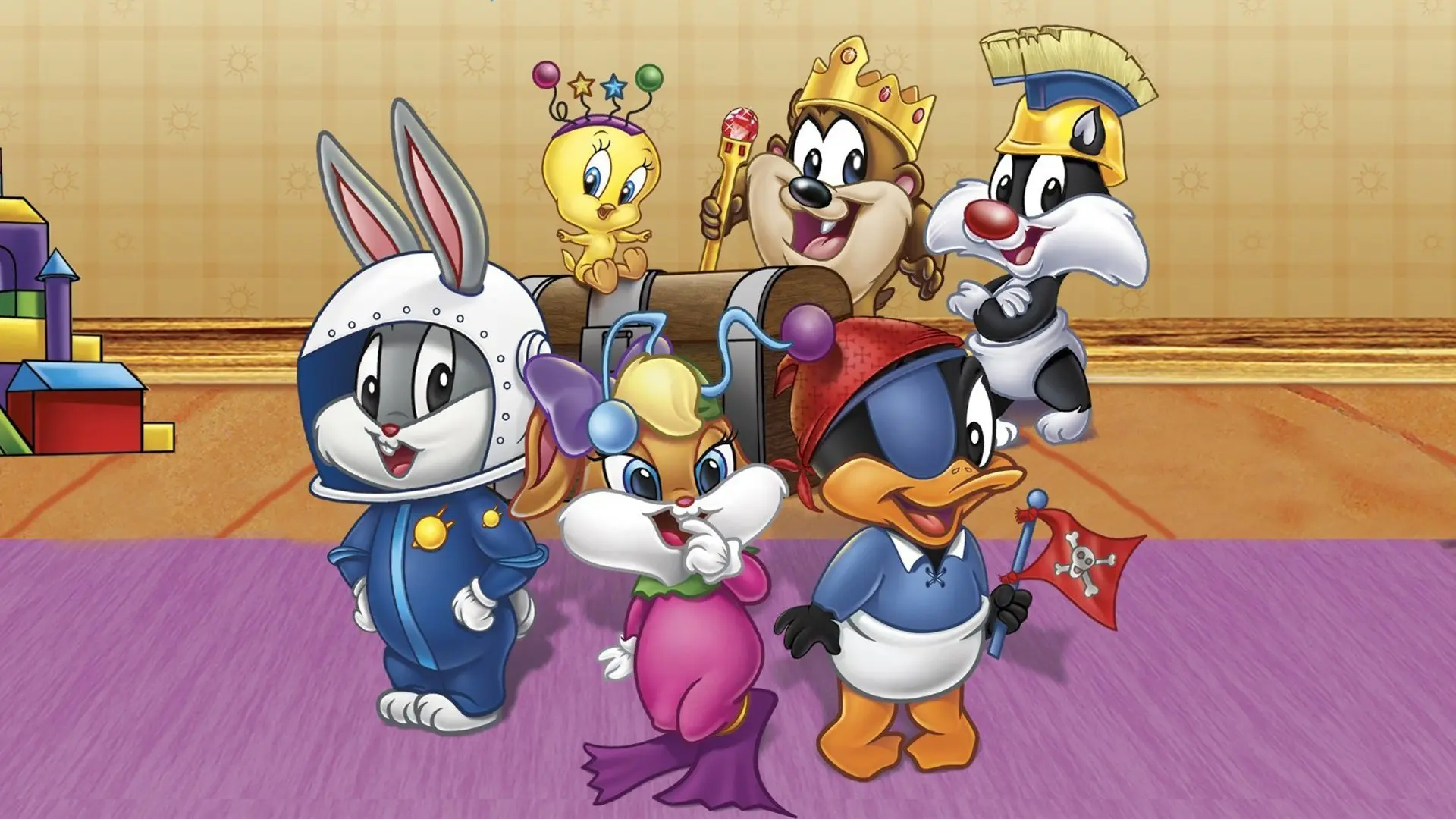 Baby Looney Tunes backdrop
