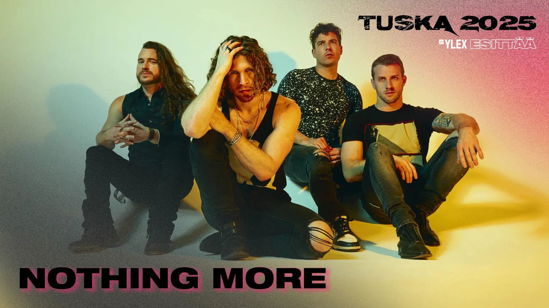 Nothing More - Tuska 2025 backdrop