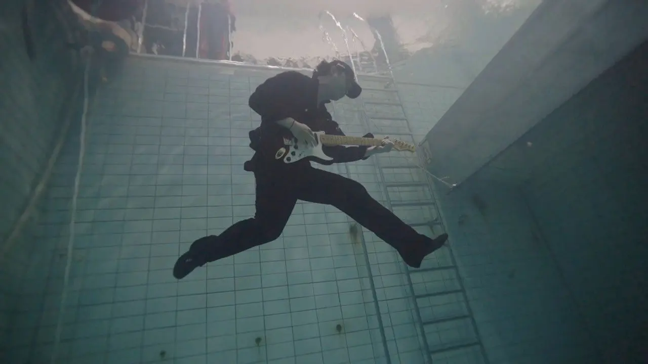 The Young Man and the Deep Sea backdrop