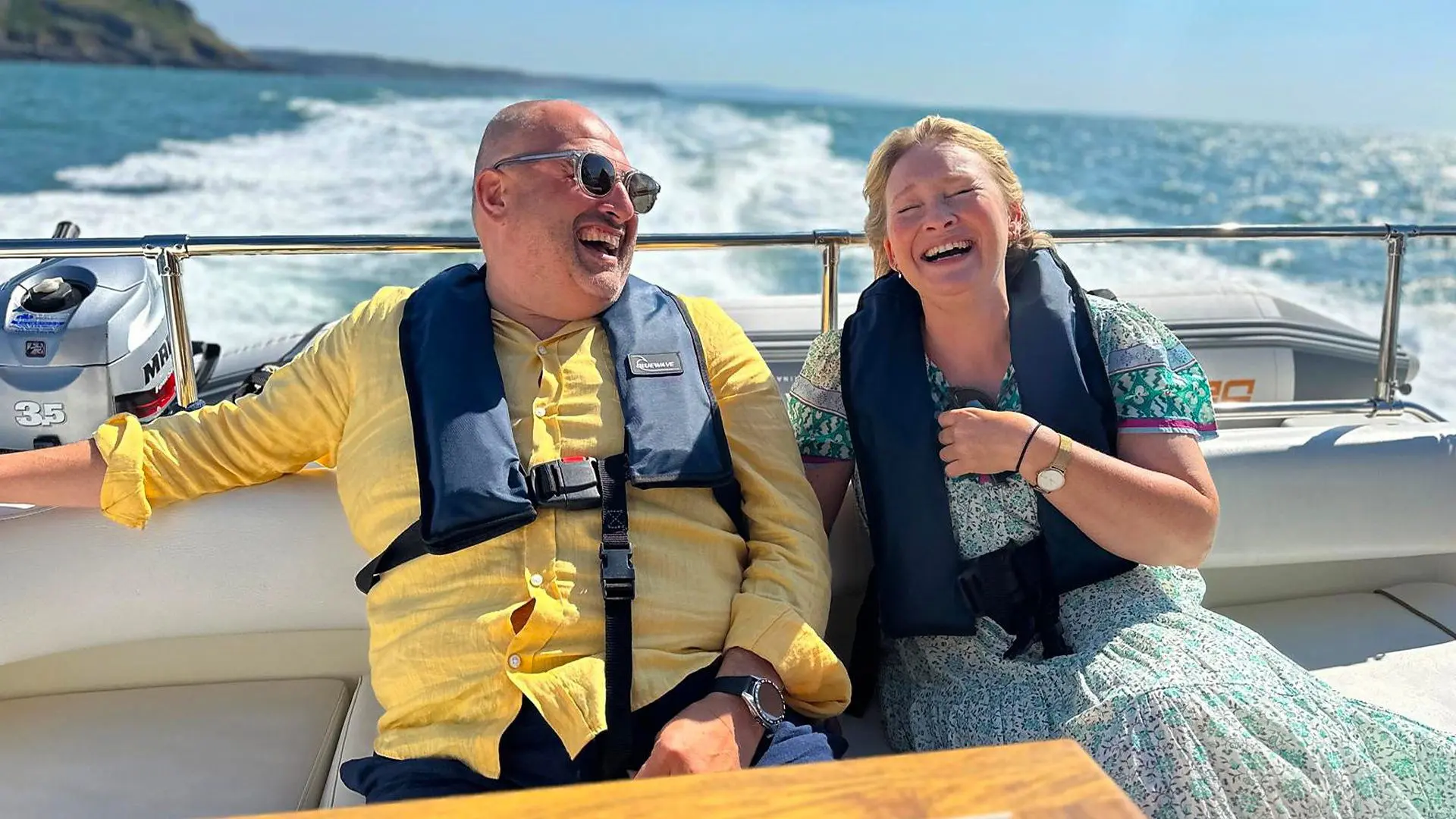 Wynne & Joanna: All at Sea backdrop