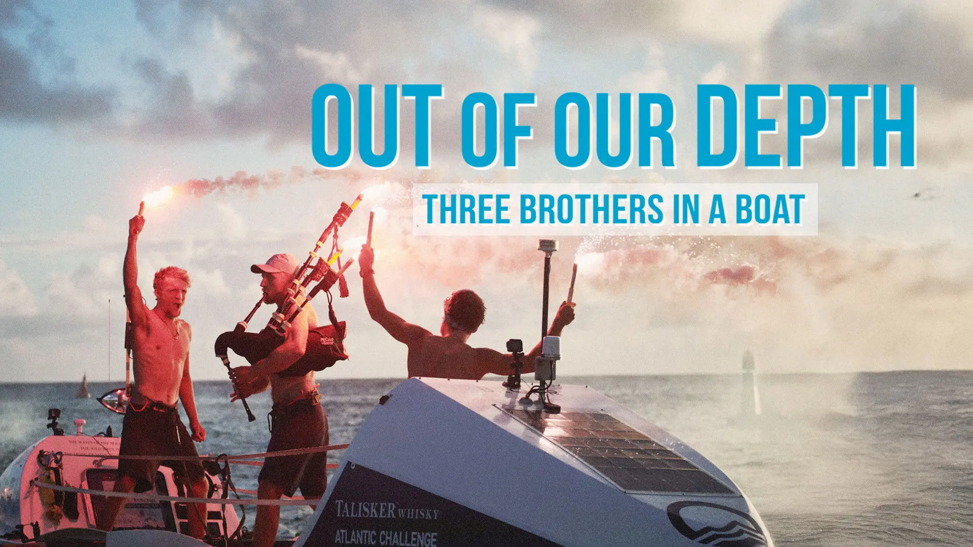 Out of Our Depth: Three Brothers in a Boat backdrop