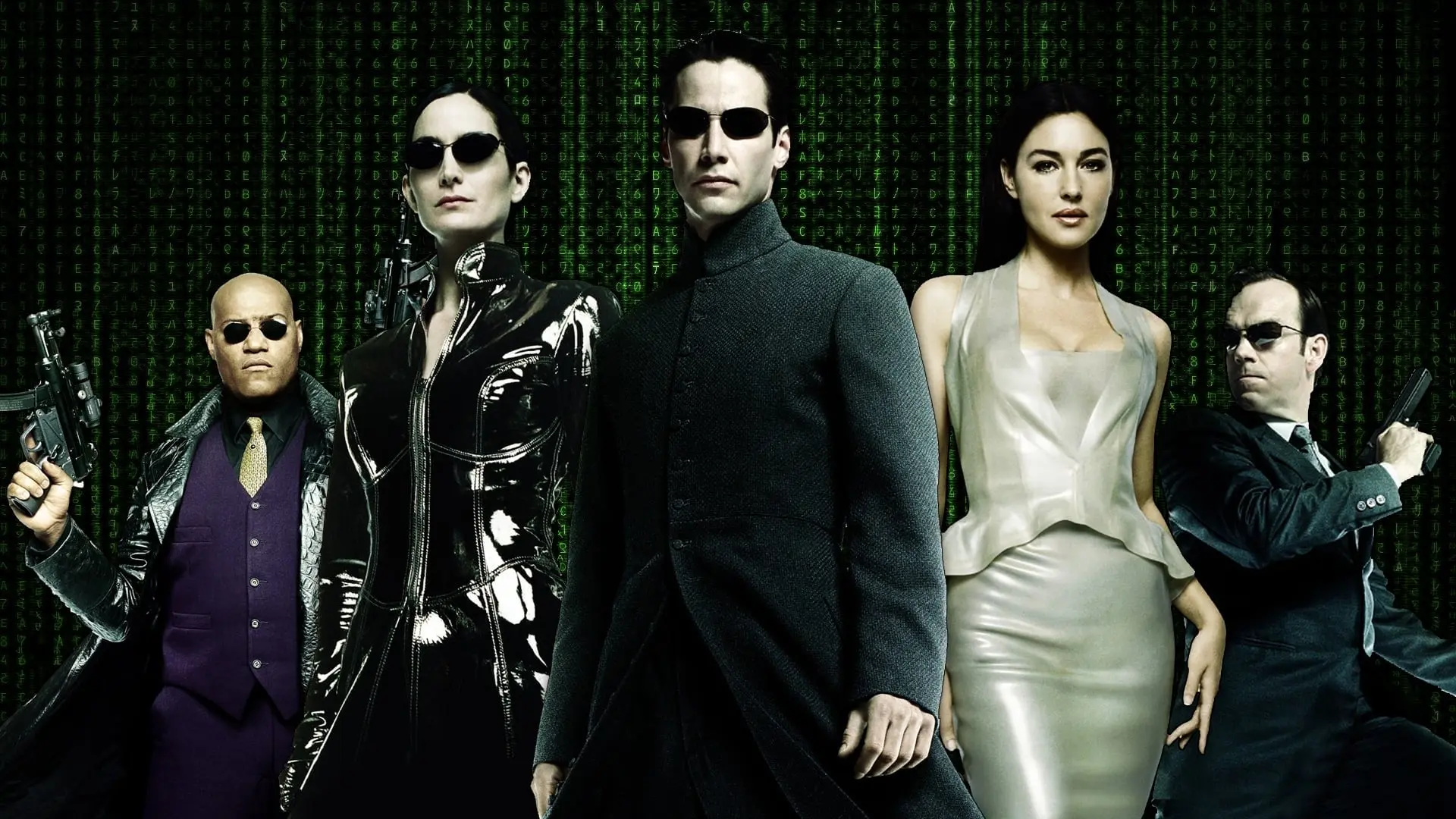 The Matrix Reloaded backdrop