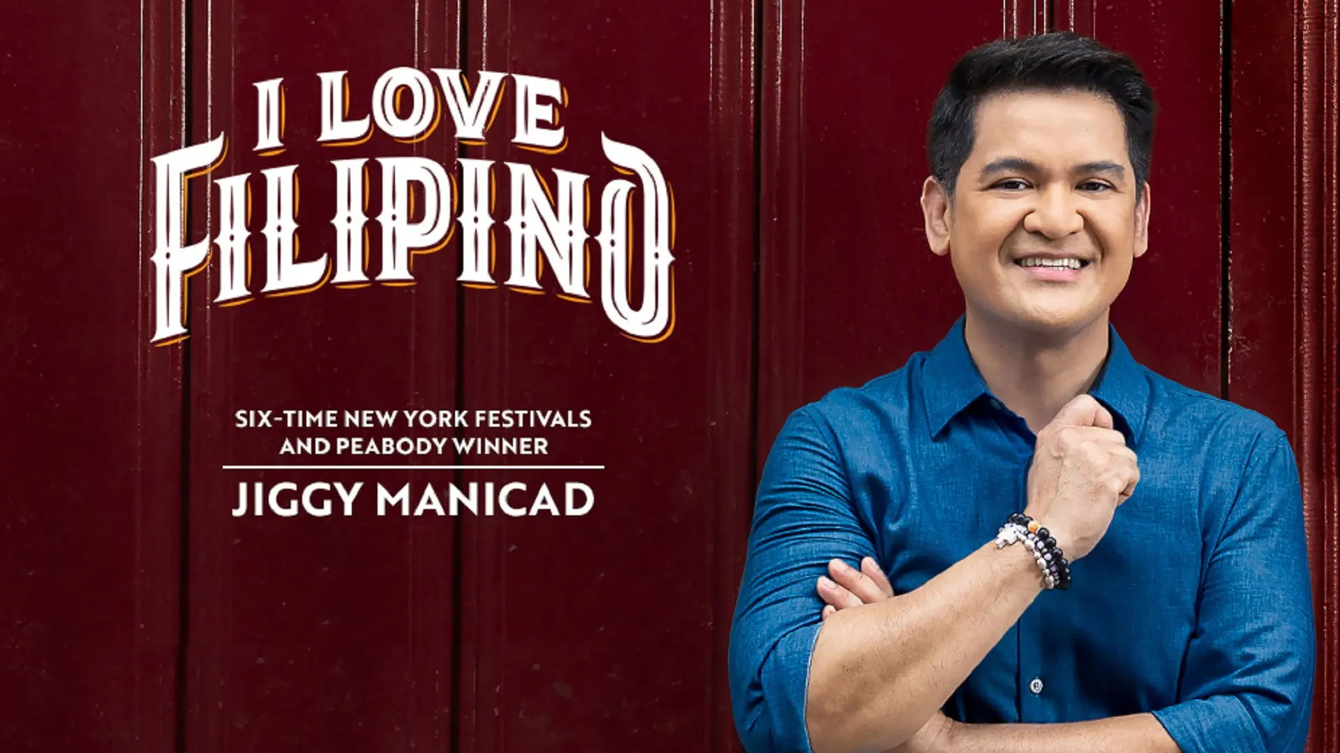 I Love Filipino backdrop