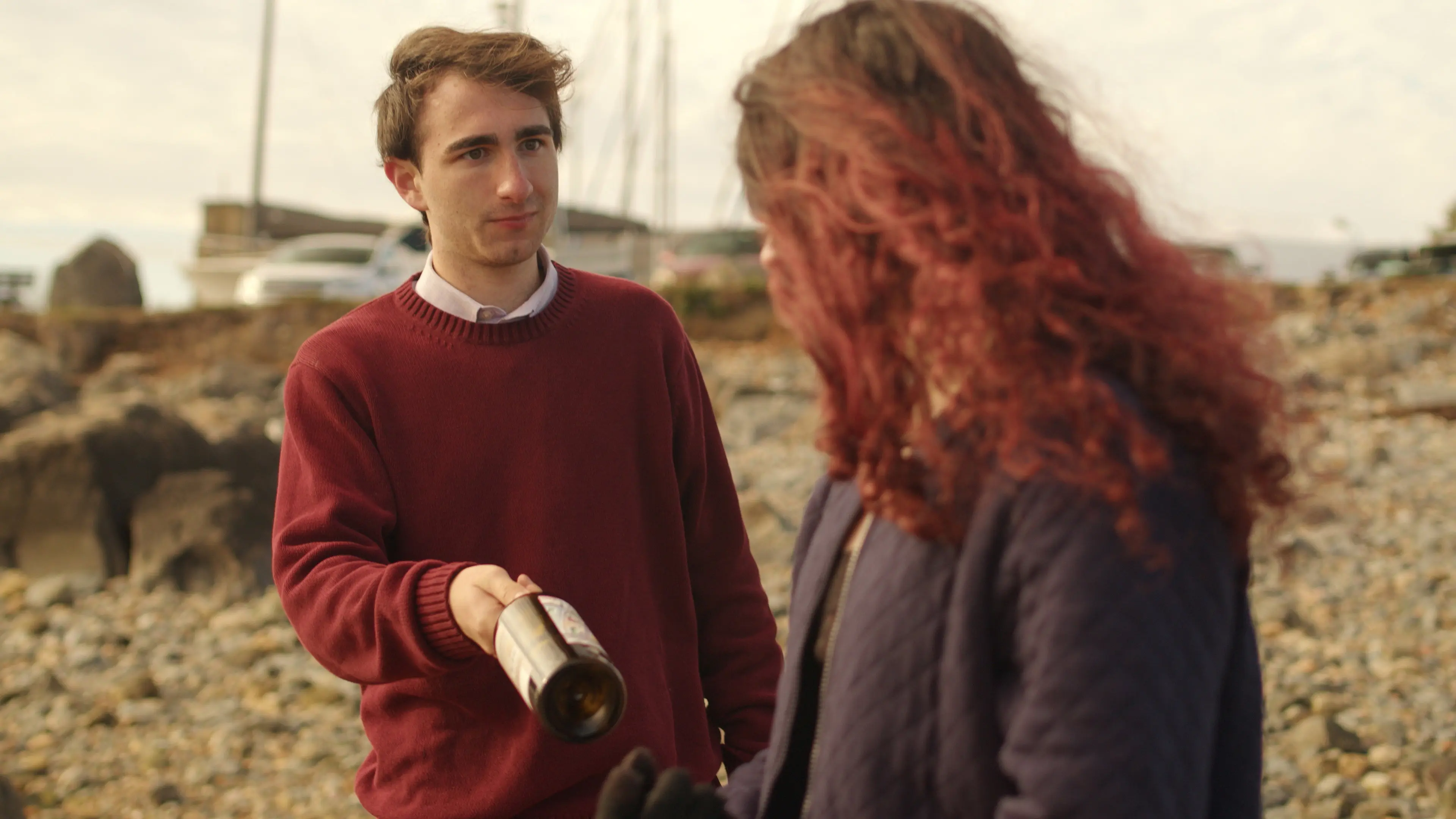 Message in a Bottle backdrop