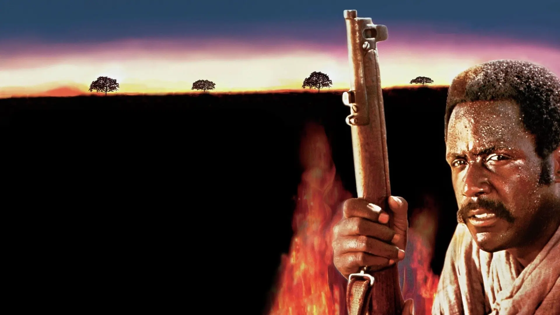 Shaft in Africa backdrop