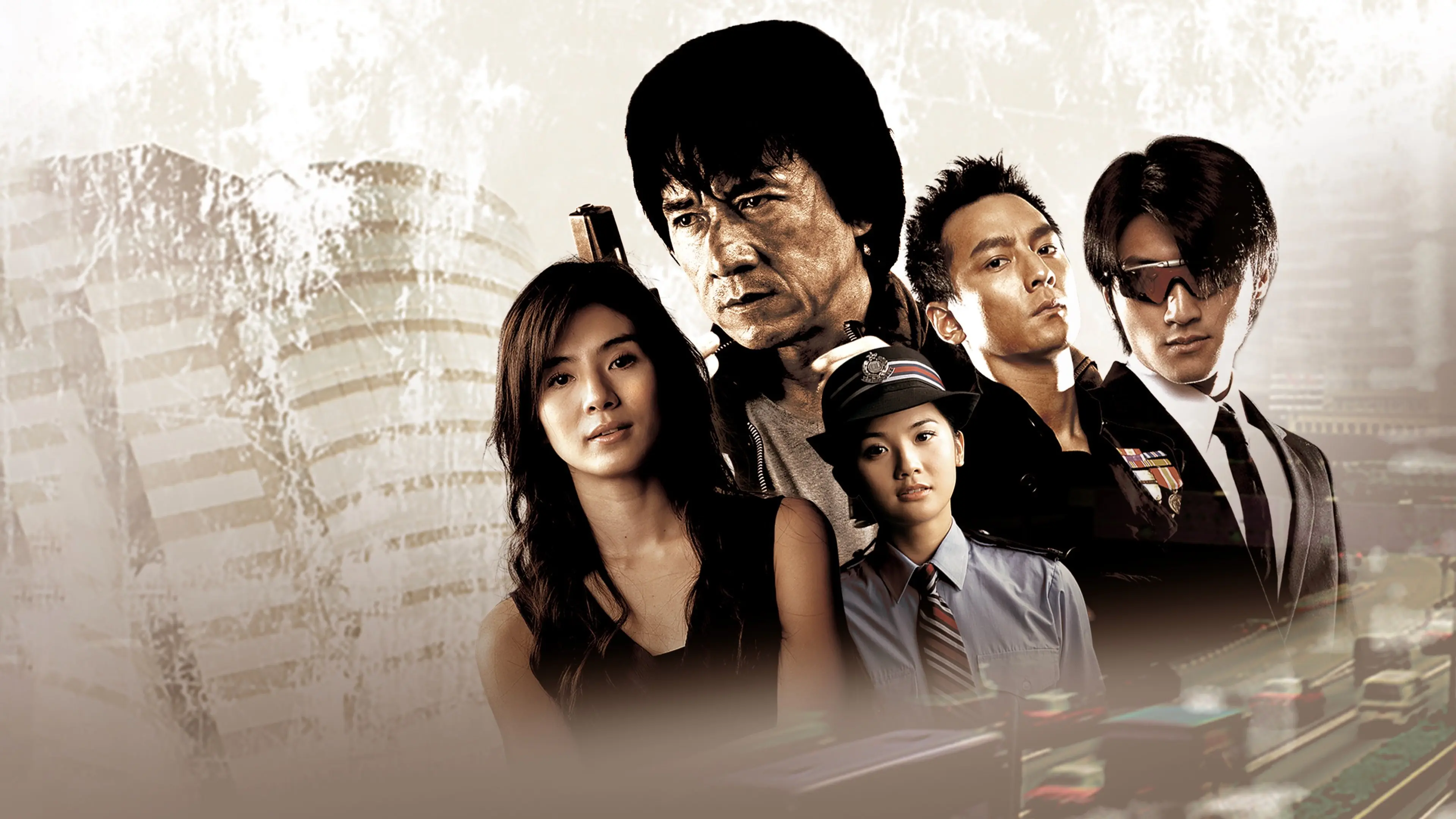New Police Story backdrop