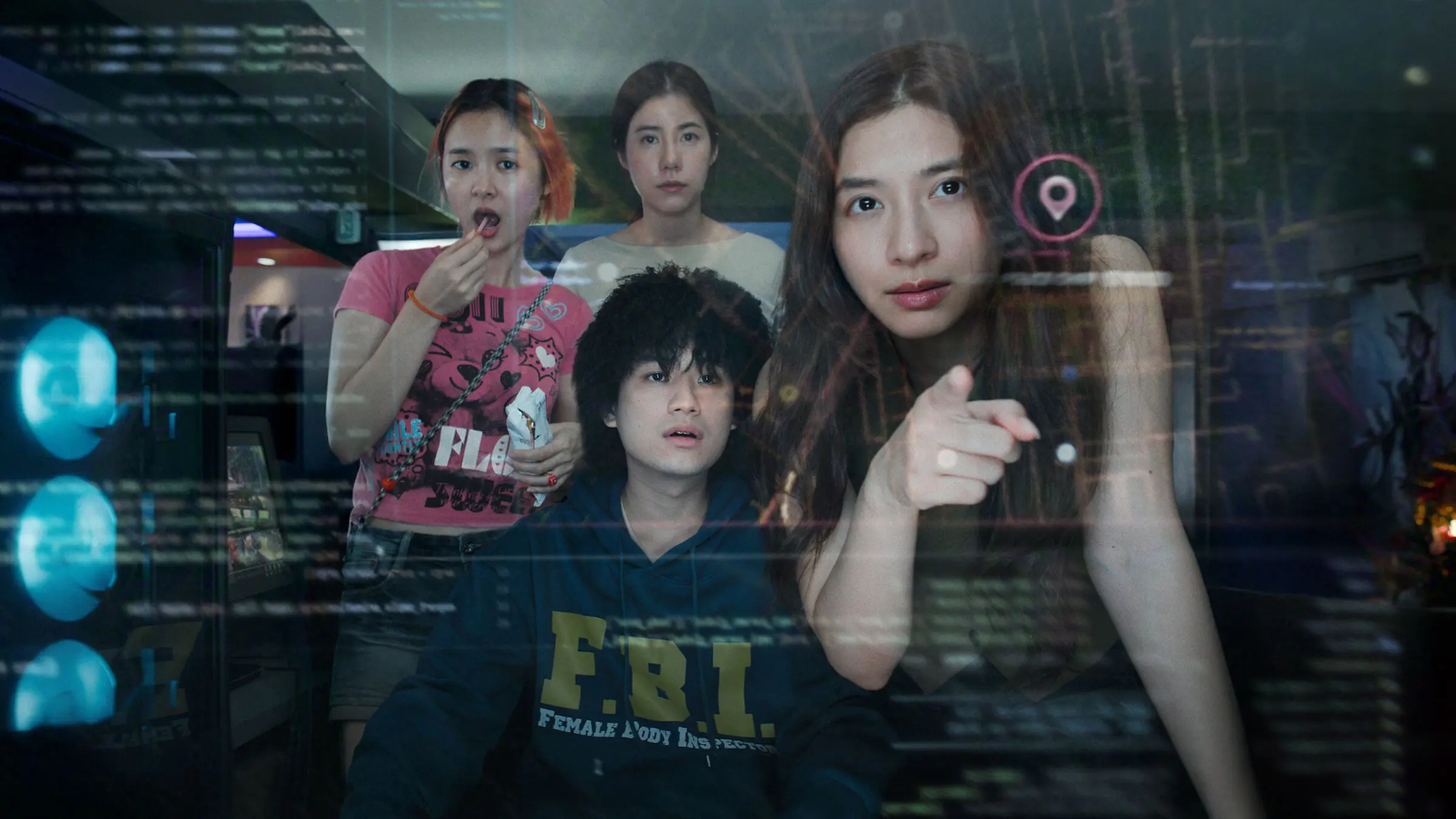 The Red Line backdrop