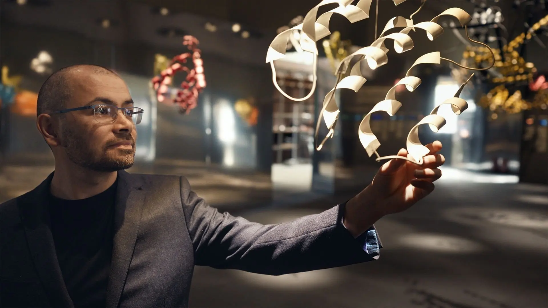 The Thinking Game backdrop