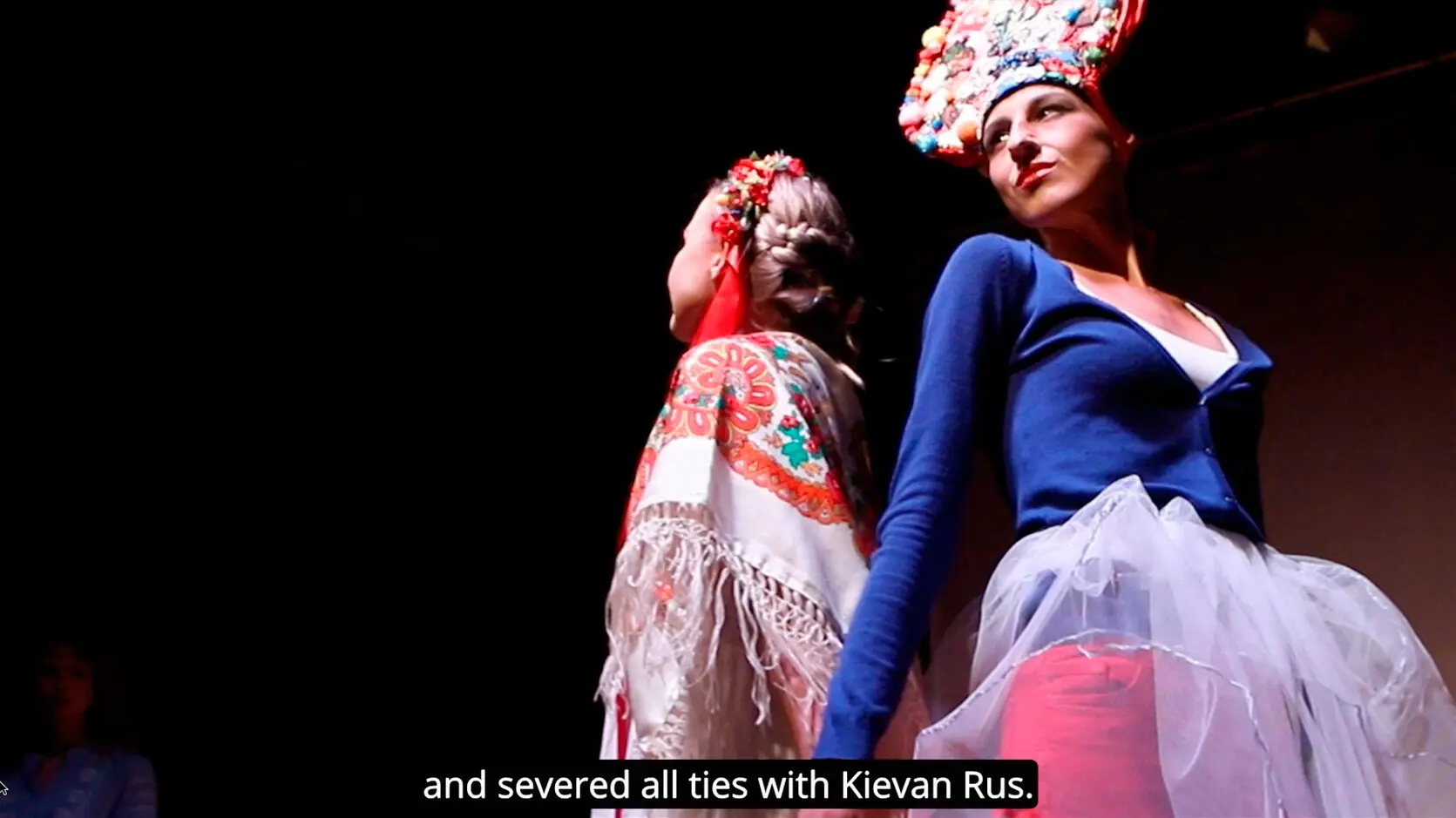 Good evening, we're from Barcelona backdrop