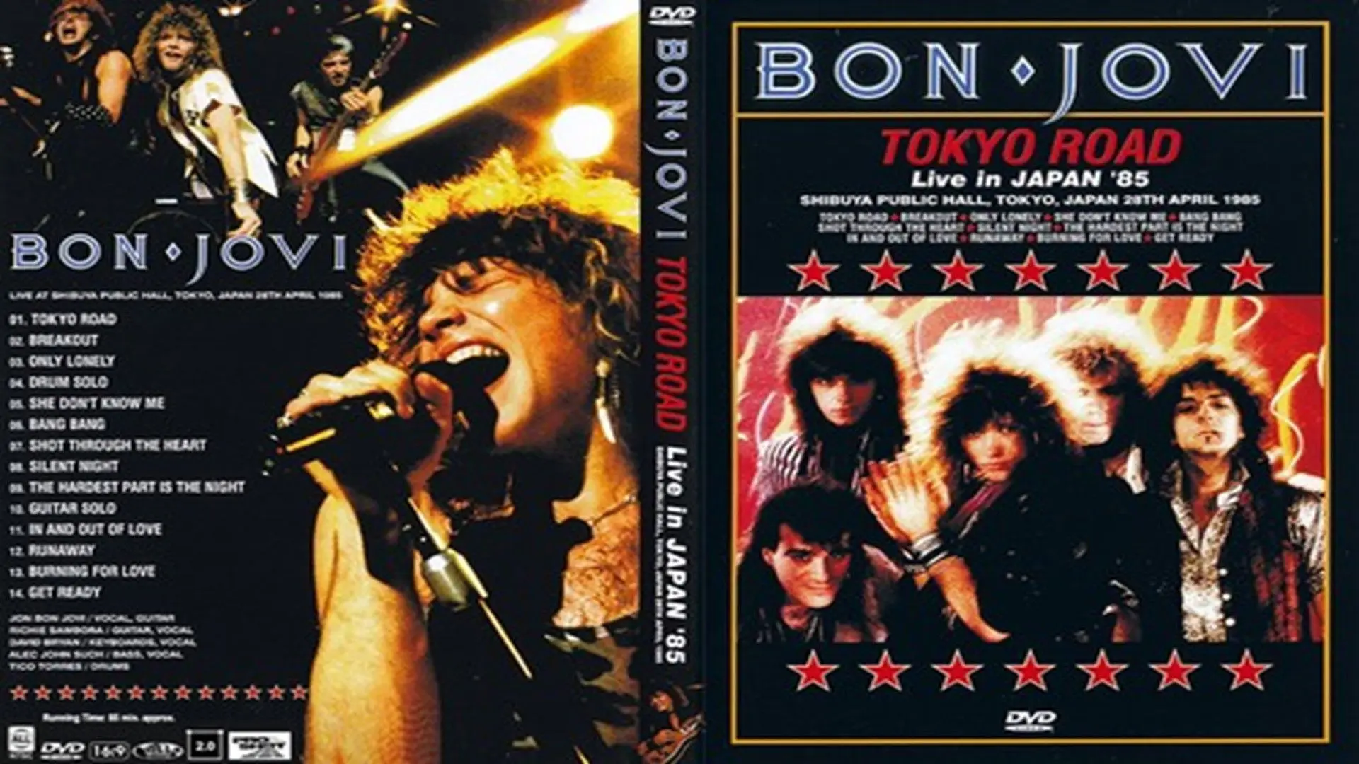 Bon Jovi | Tokyo Road - Live in Japan '85 backdrop