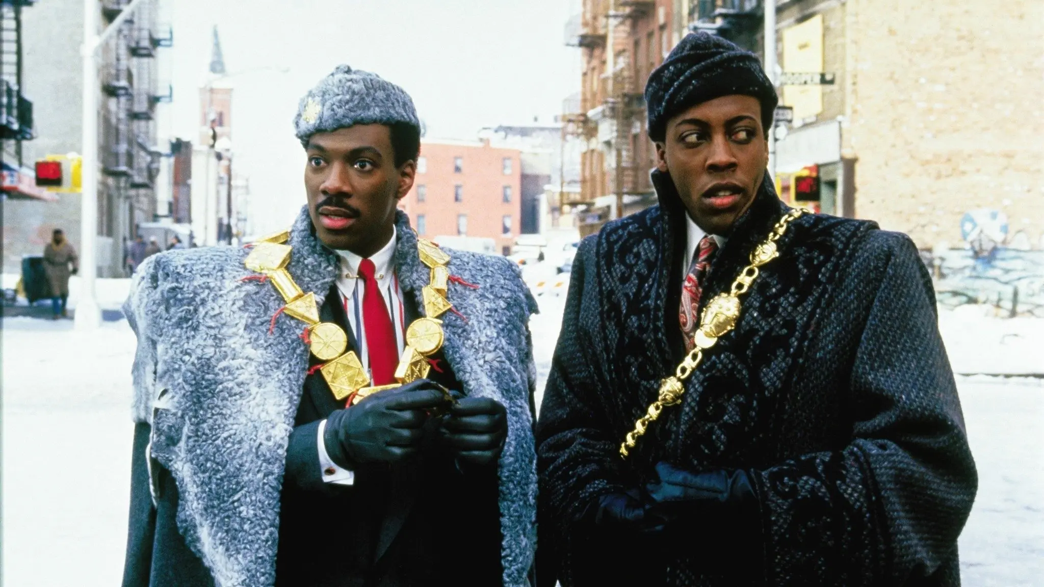 Coming to America backdrop