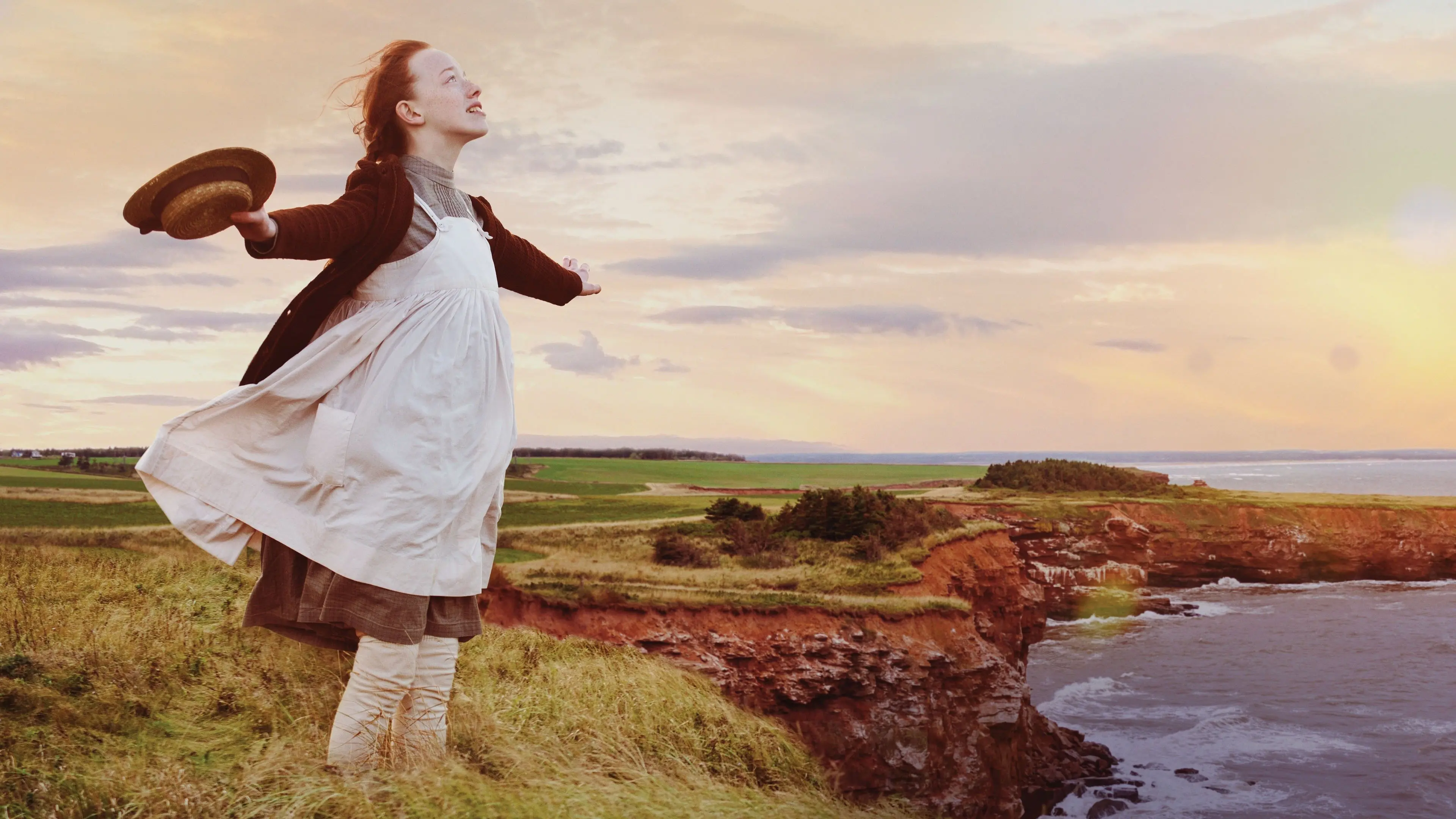 Anne with an E backdrop