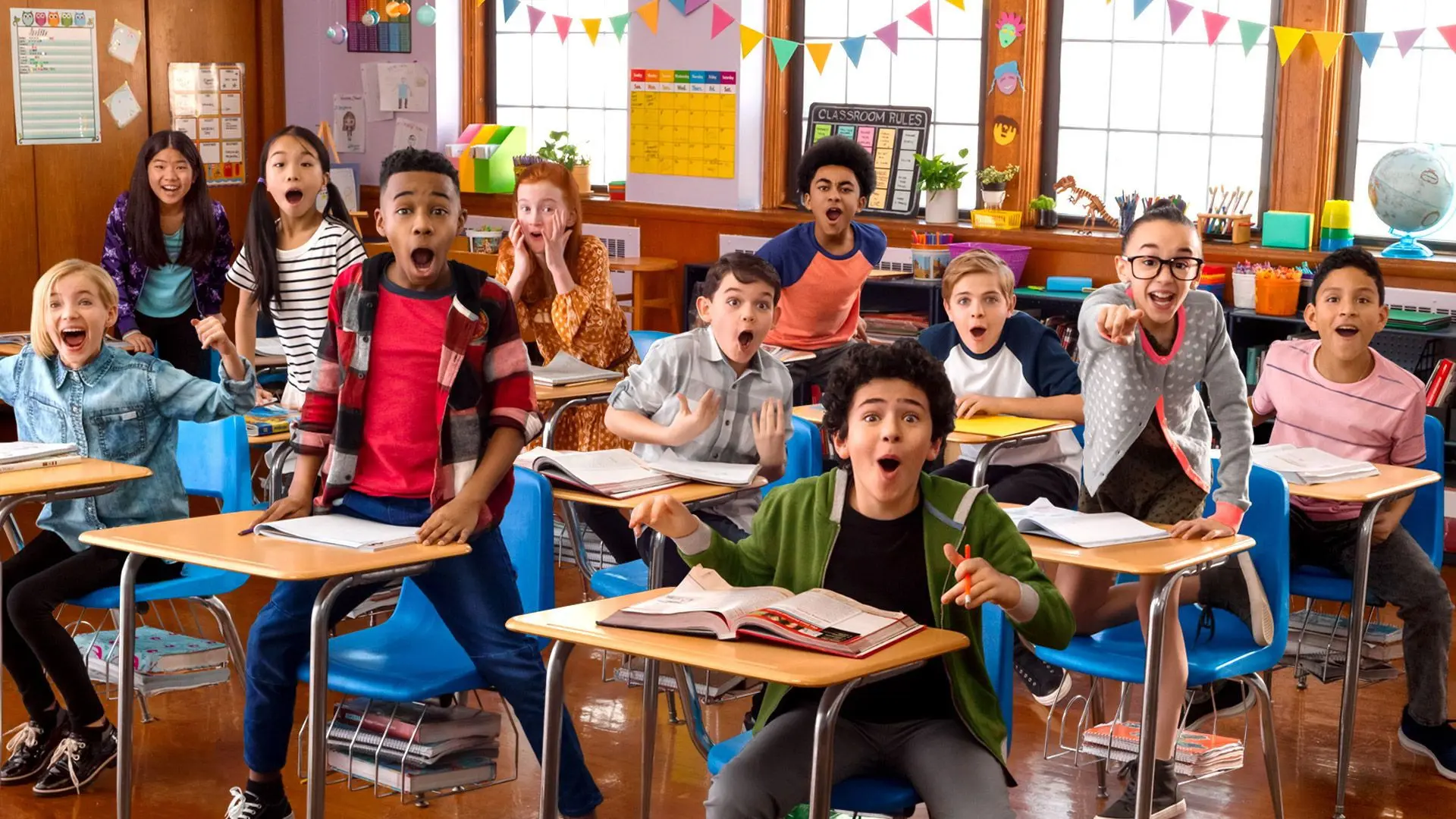 The Substitute backdrop