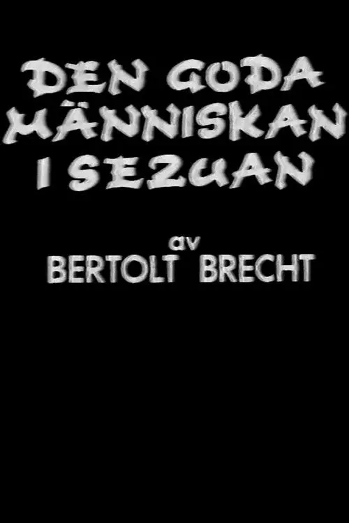 The Good Person of Szechwan