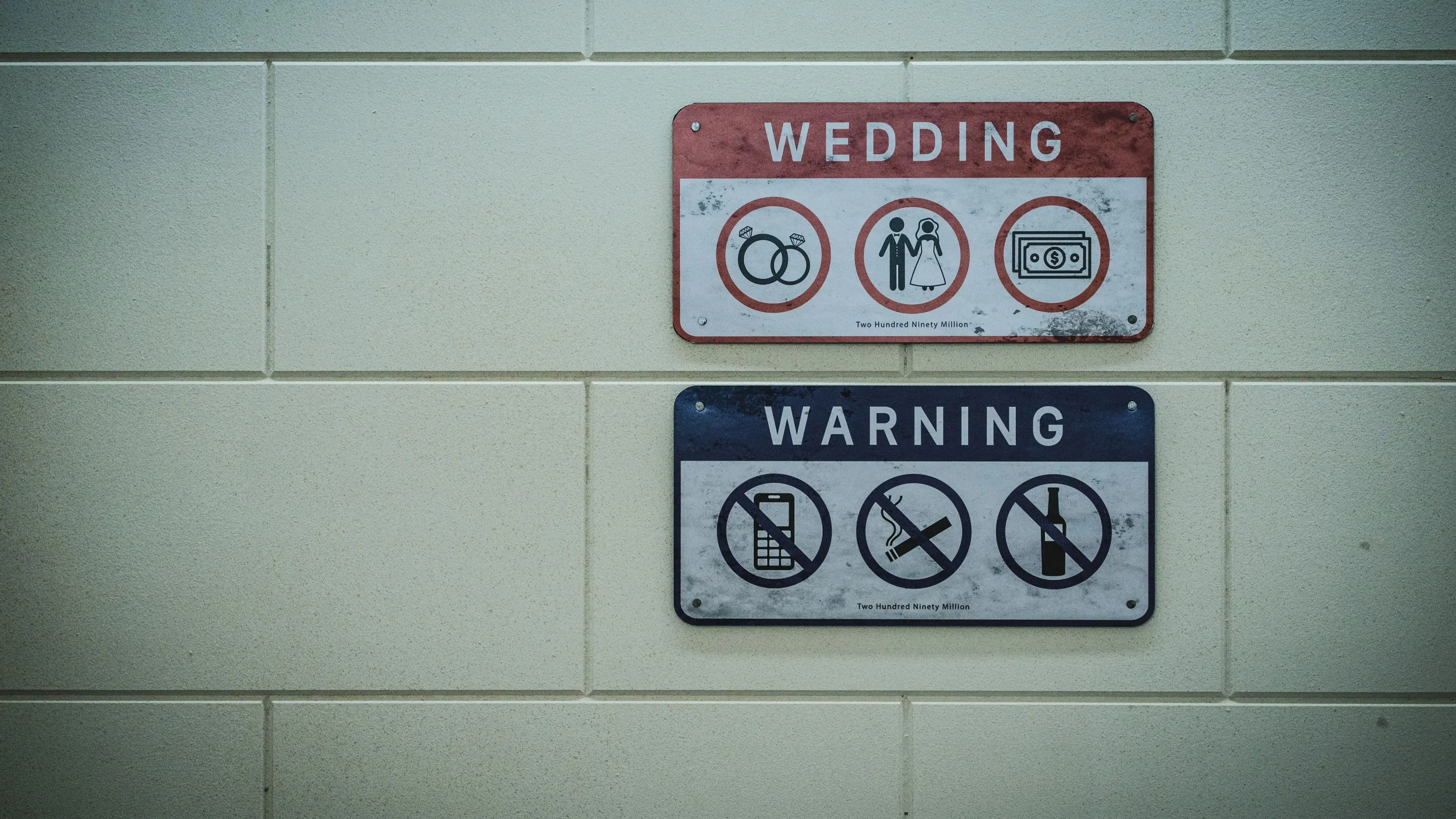 The Wedding War backdrop