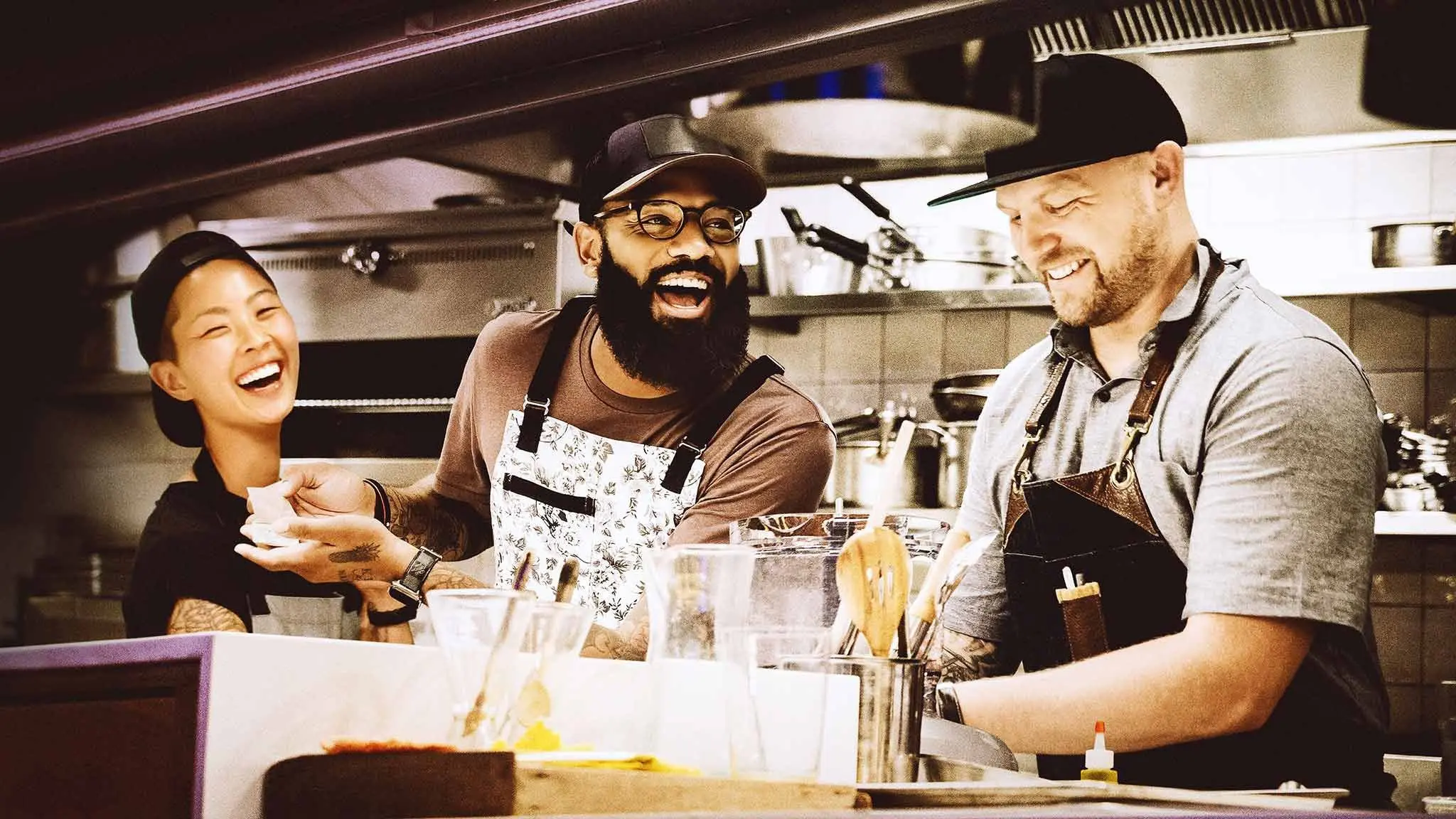 Fast Foodies backdrop