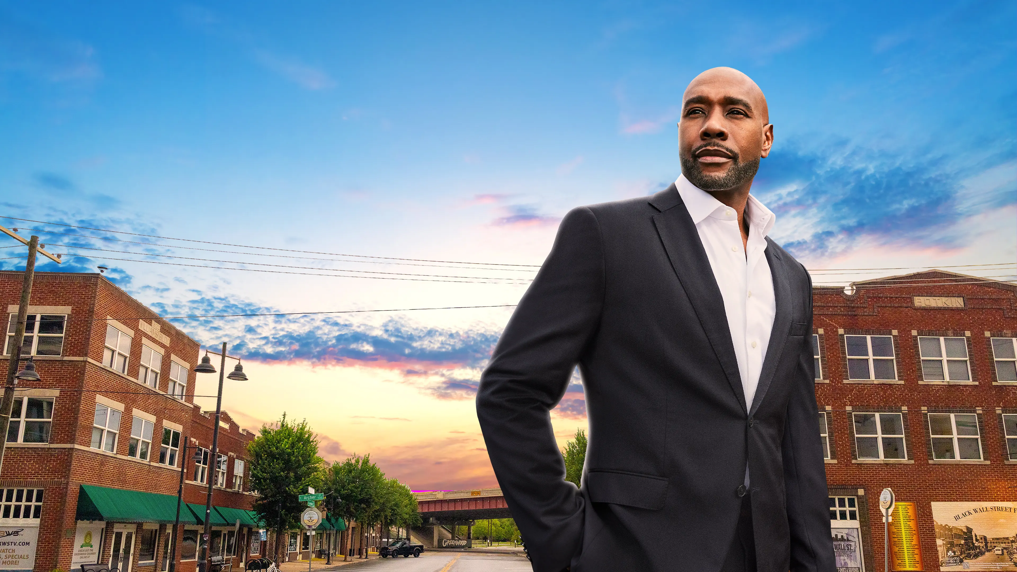 Rebuilding Black Wall Street backdrop