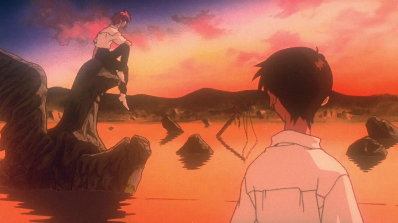 Neon Genesis Evangelion: Death and Rebirth backdrop