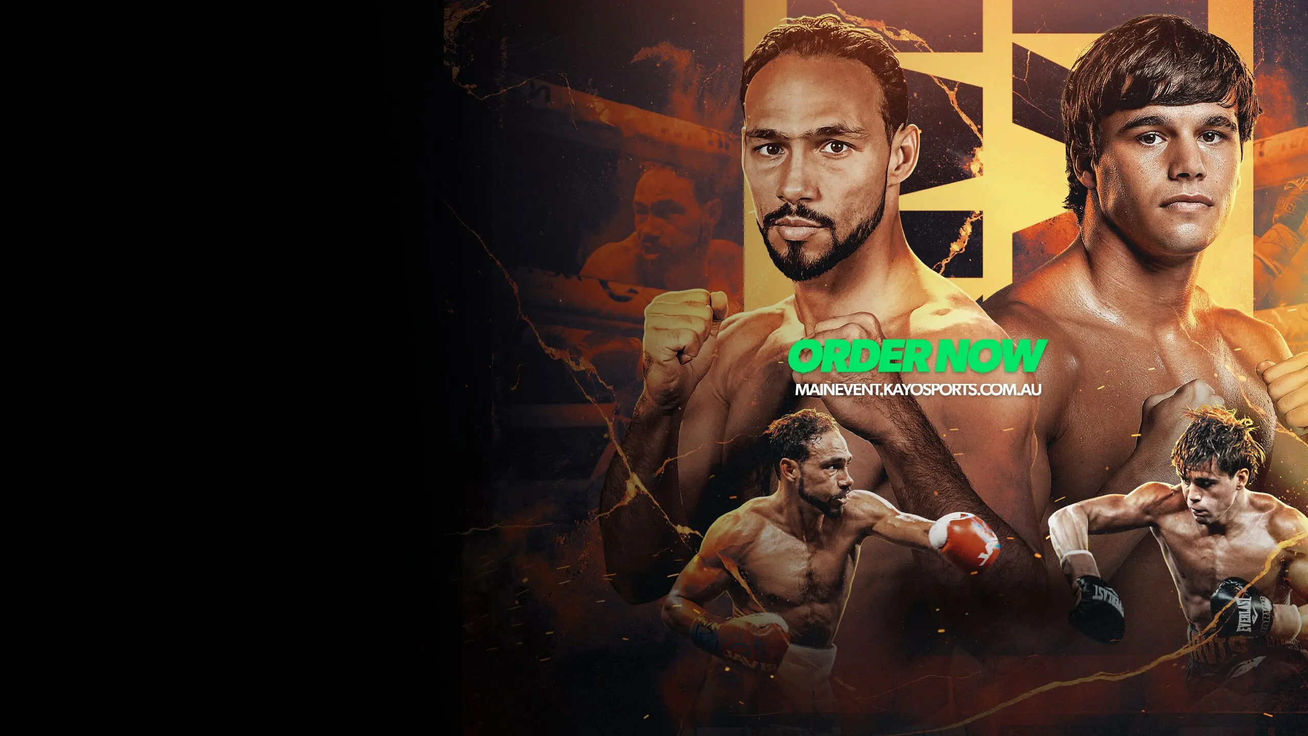 Keith Thurman vs. Brock Jarvis backdrop