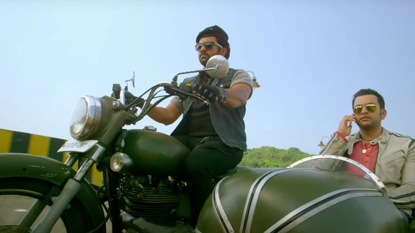 Double Barrel backdrop