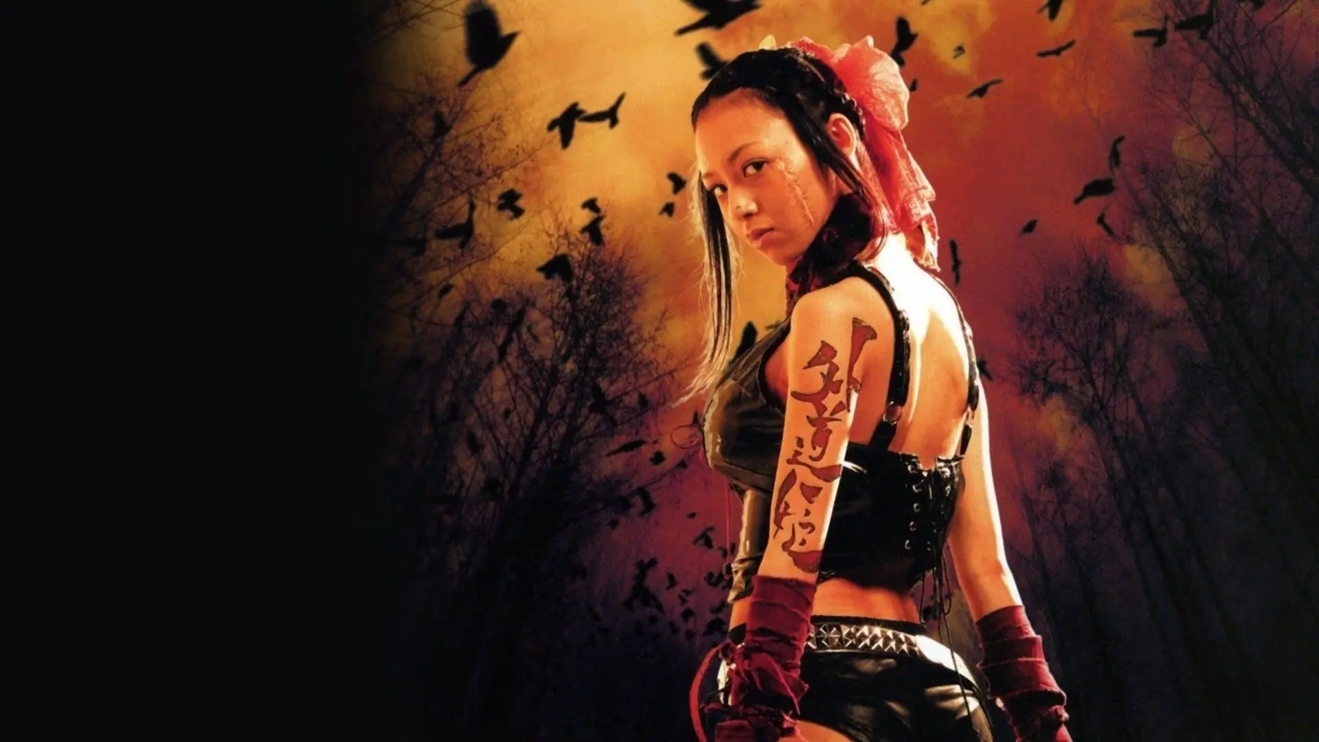 Samurai Princess backdrop