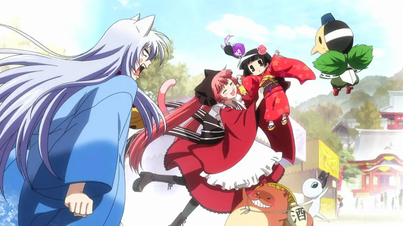 Gugure! Kokkuri-san backdrop