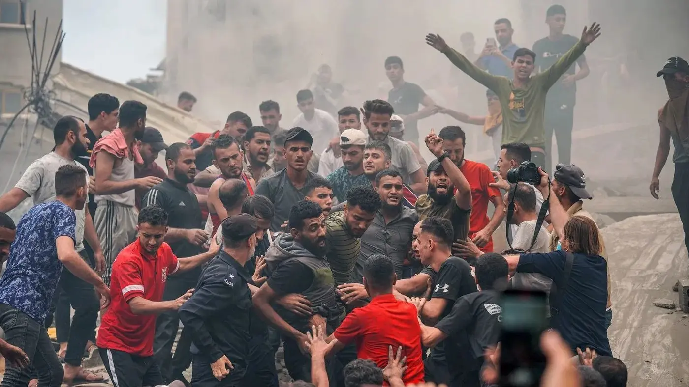 Israel and Gaza: Into the Abyss backdrop