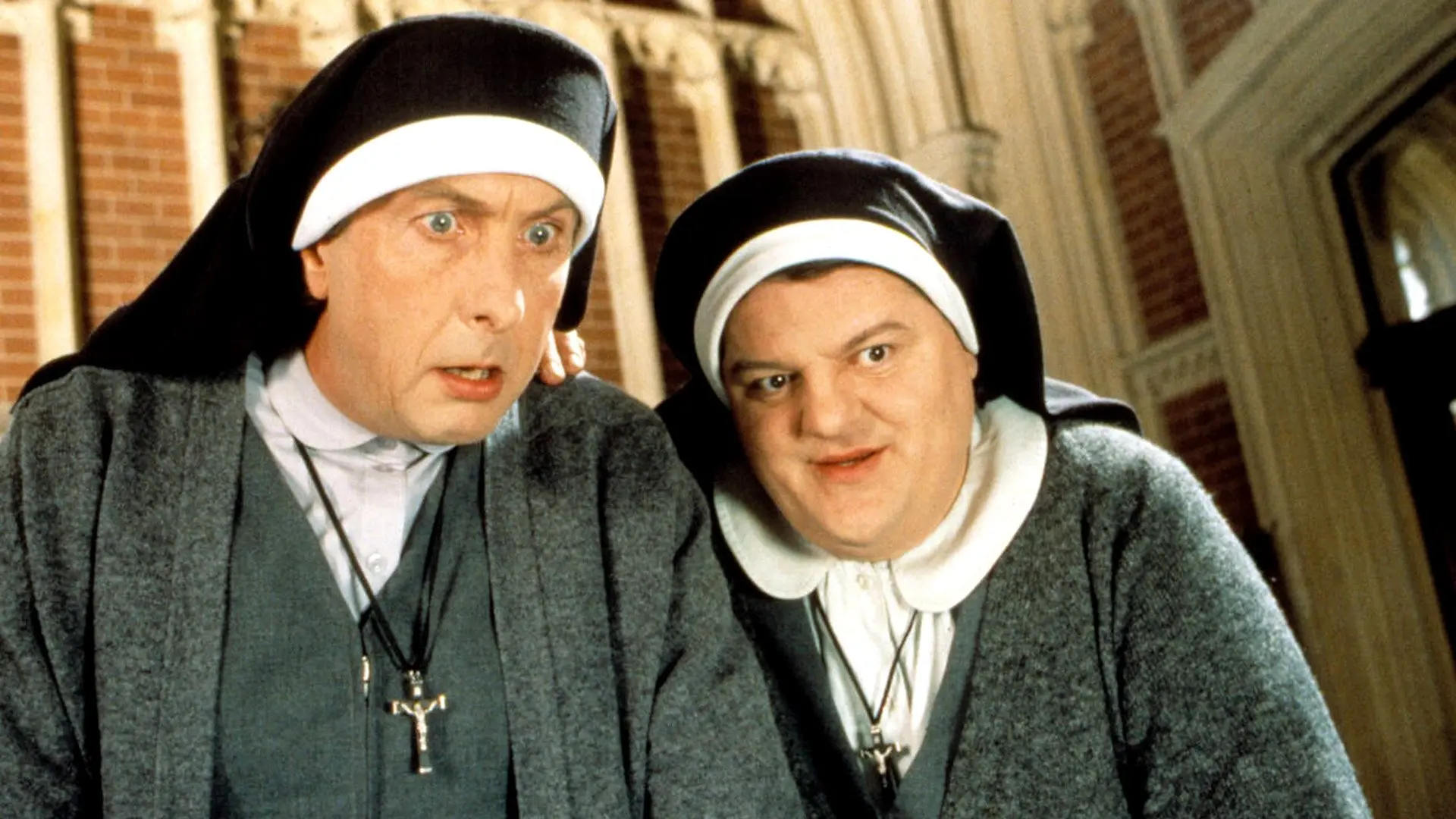 Nuns on the Run backdrop