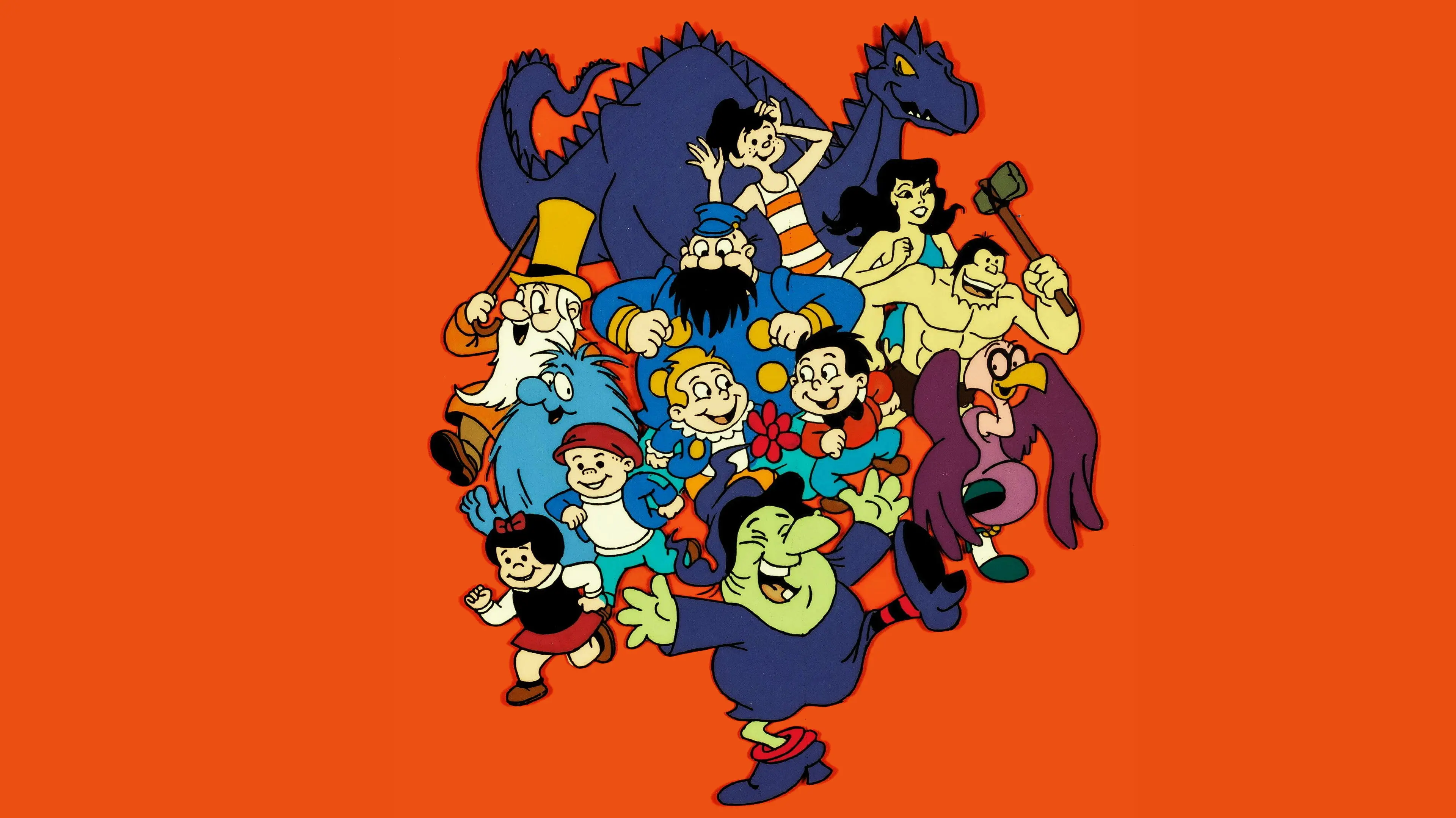 Fabulous Funnies backdrop