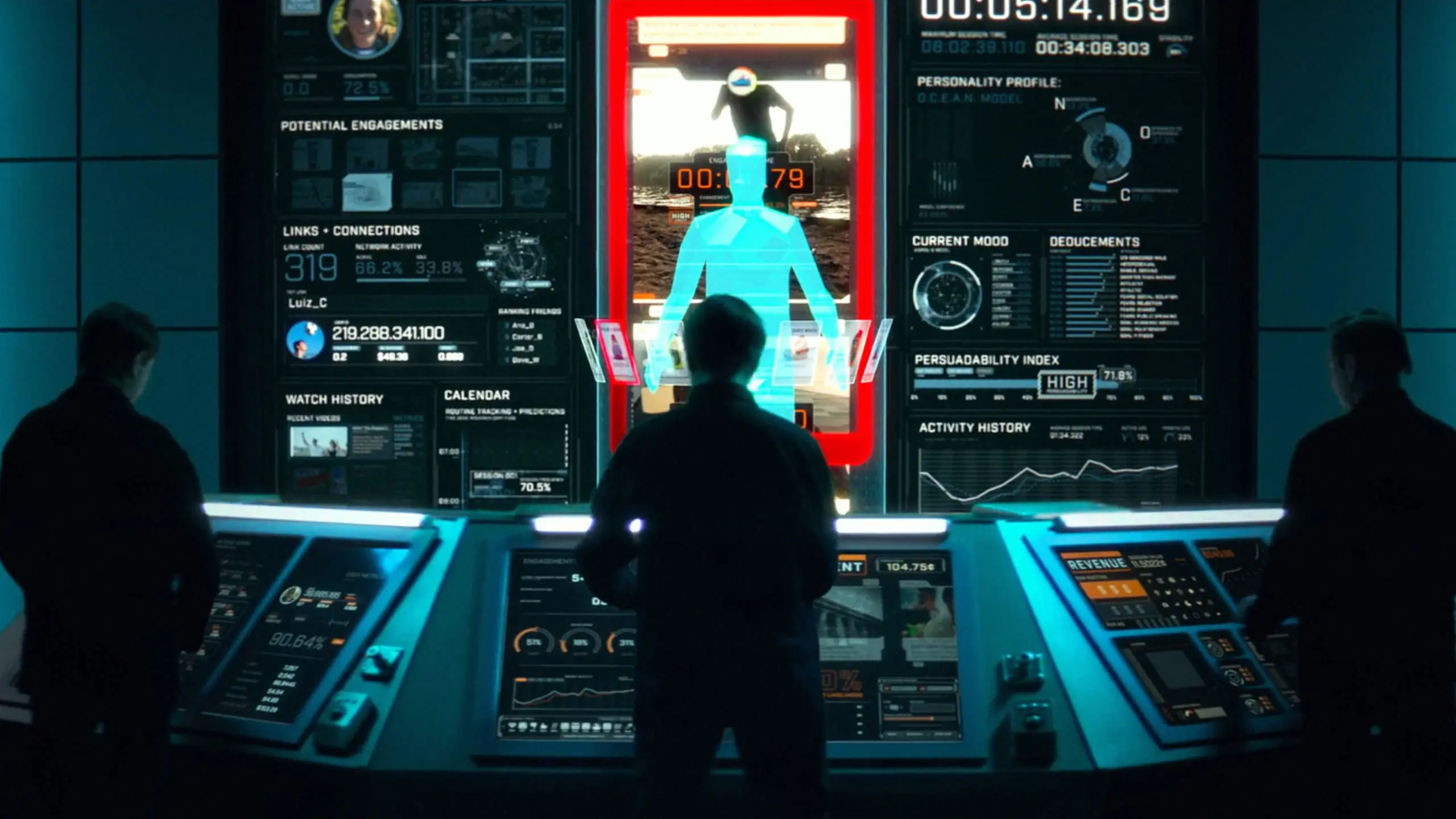 The Social Dilemma backdrop