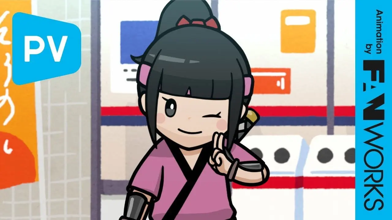 Shinobanai! Crypto Ninja Sakuya backdrop