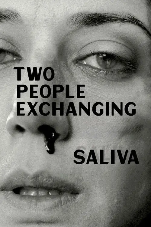 Two People Exchanging Saliva